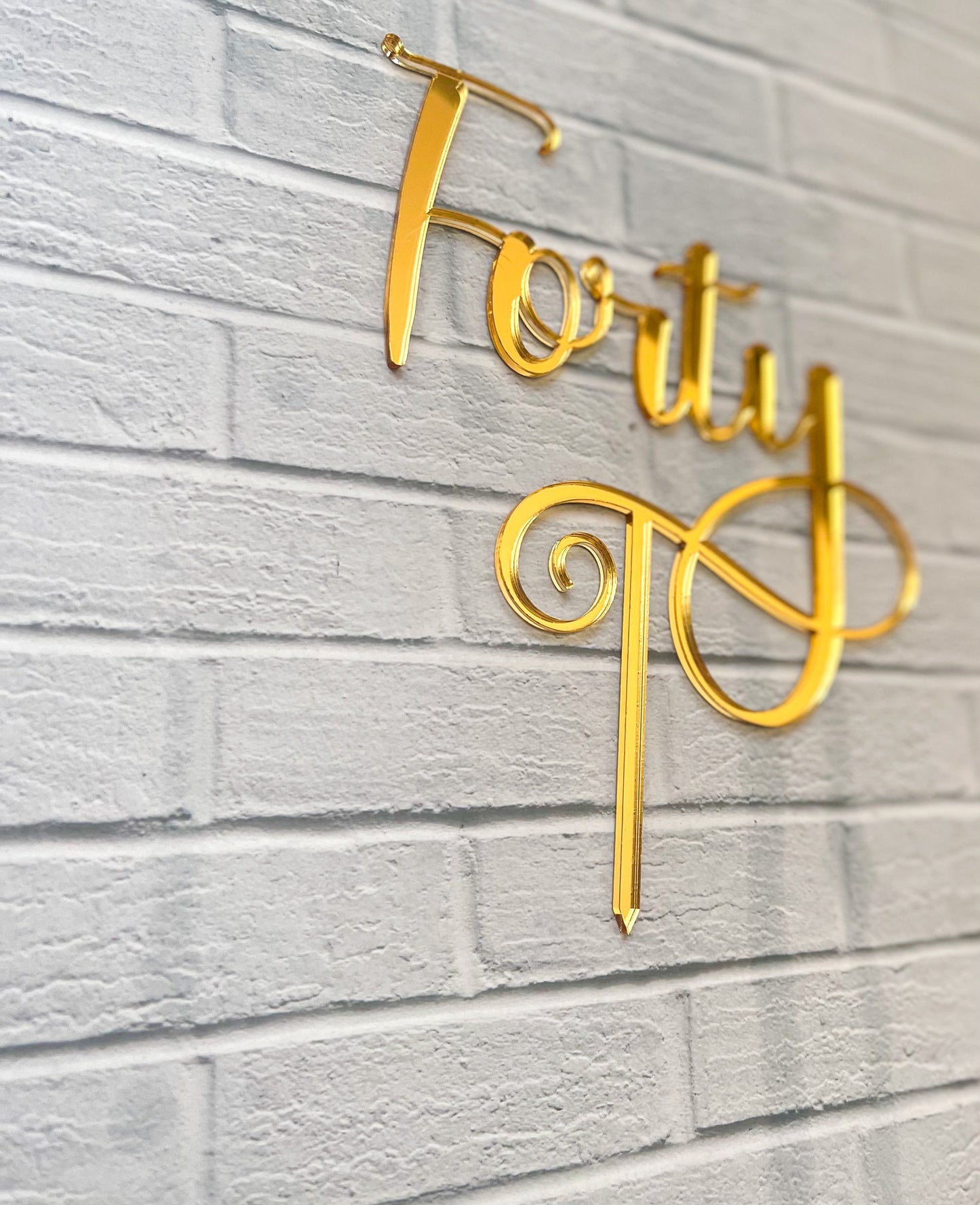 Age Cake topper • Forty cake topper • Thirty • Fifty cake topper • sixty cake topper