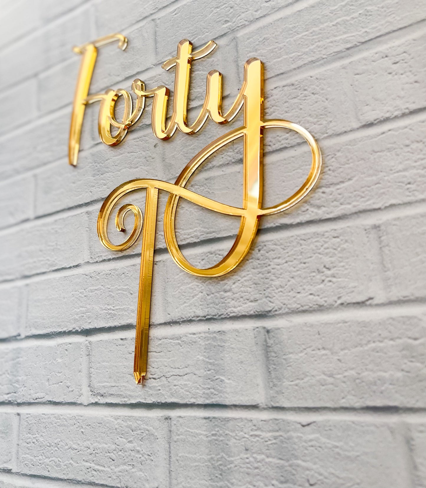 Age Cake topper • Forty cake topper • Thirty • Fifty cake topper • sixty cake topper