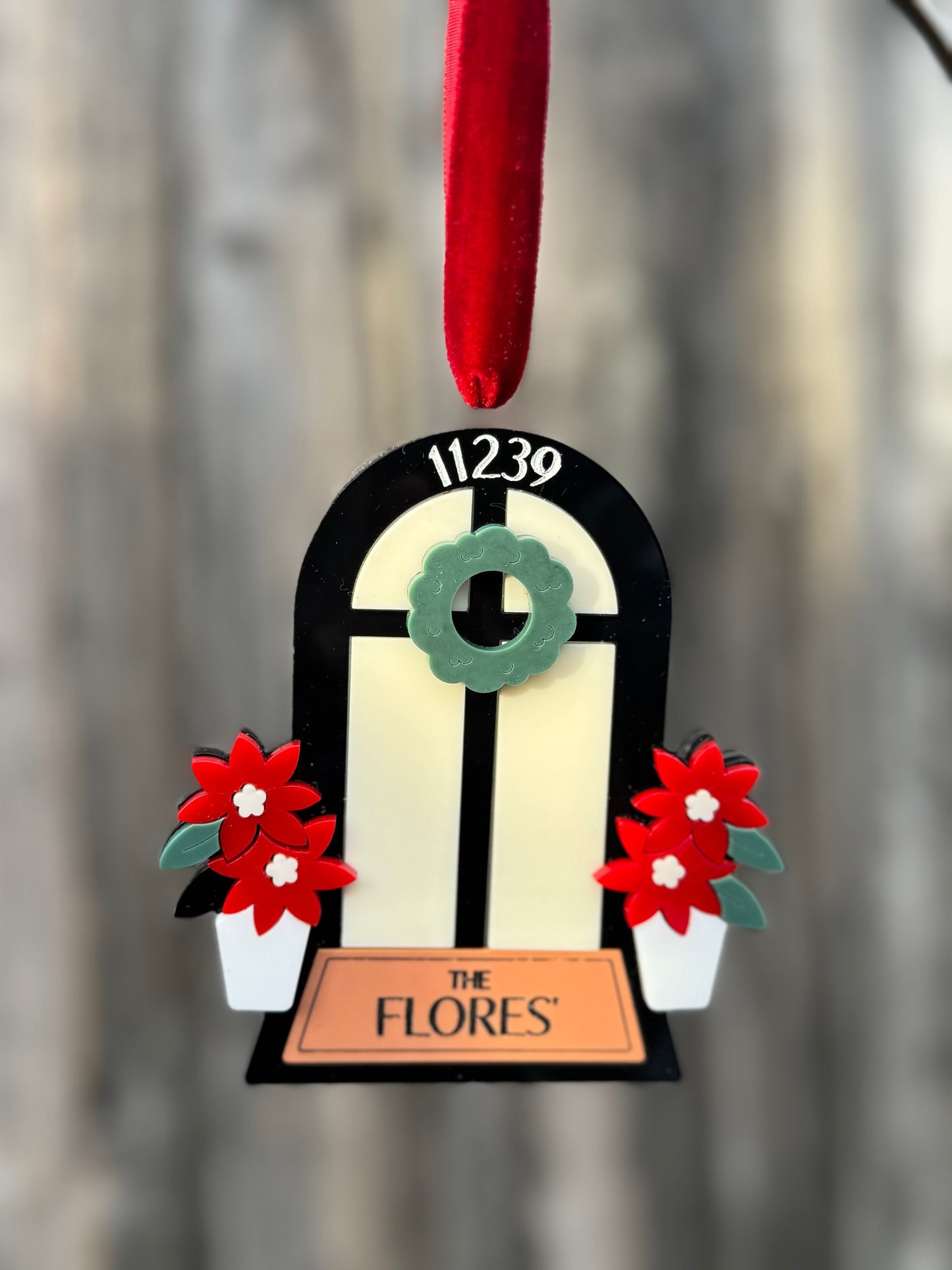 Family Christmas Ornament, Personalized Ornament, 2025 Christmas Ornament