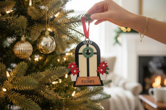 Family Christmas Ornament, Personalized Ornament, 2025 Christmas Ornament