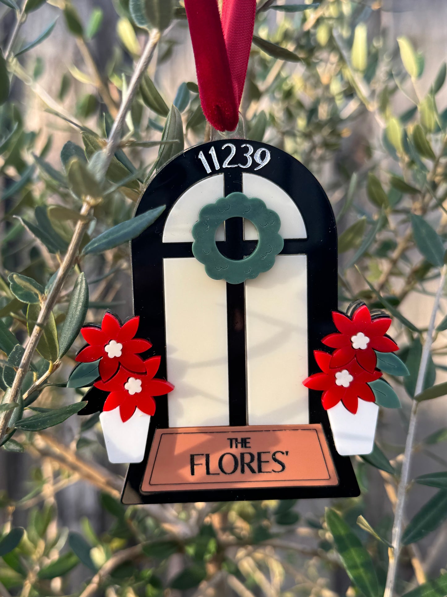 Family Christmas Ornament, Personalized Ornament, 2025 Christmas Ornament