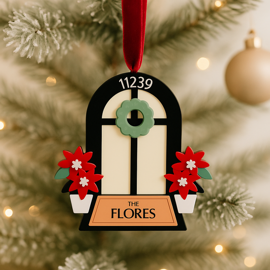 Family Christmas Ornament, Personalized Ornament, 2025 Christmas Ornament
