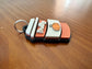 Personalized Pumpkin Spice Latte Pet Tag, Custom Fall Dog Tag, Coffee Cup Collar Charm, Autumn Dog or Cat Accessory