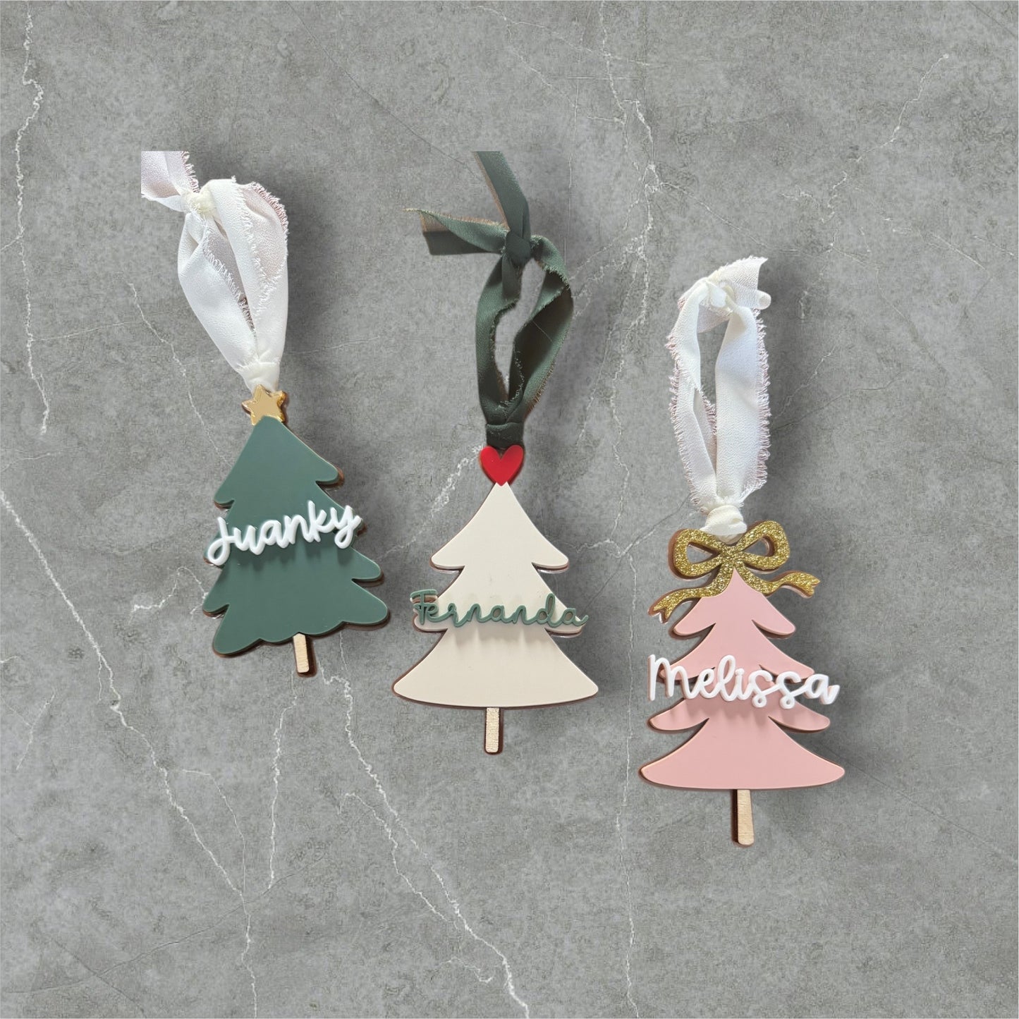 Personalized Christmas Ornaments, Tree stocking ornaments with name, Christmas Child Ornaments, Gifts,