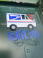 Mailbox thank you decal  Mailbox vinyl decal⎮Mail truck decal ⎮