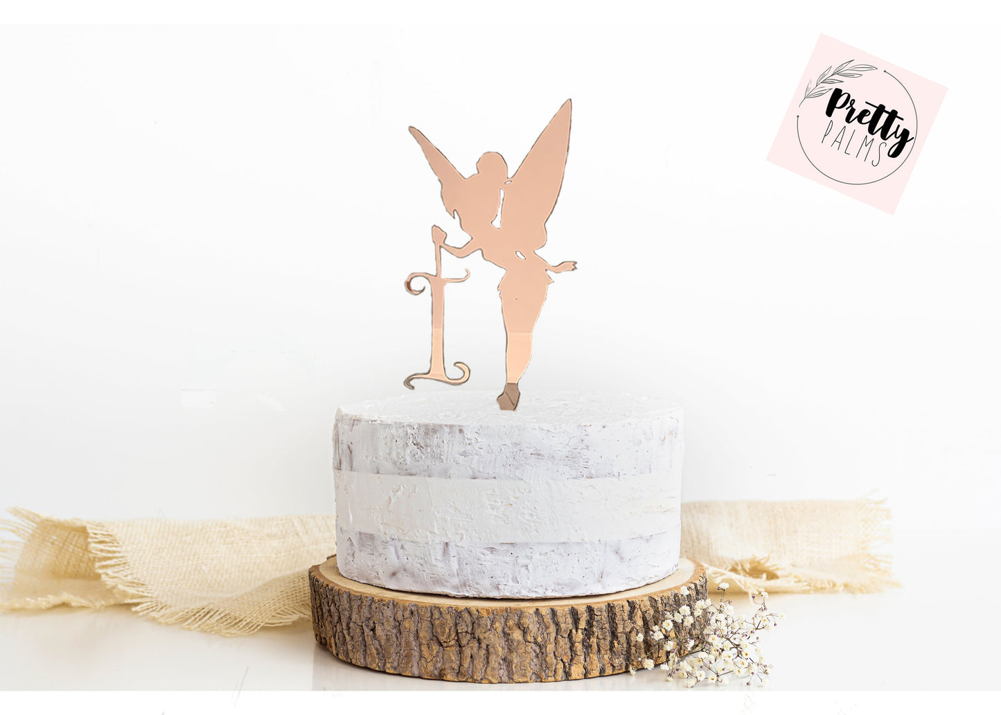 Tinkerbell cake topper, Baby shower cake topper, Birthday cake topper,