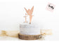 Tinkerbell cake topper, Baby shower cake topper, Birthday cake topper,