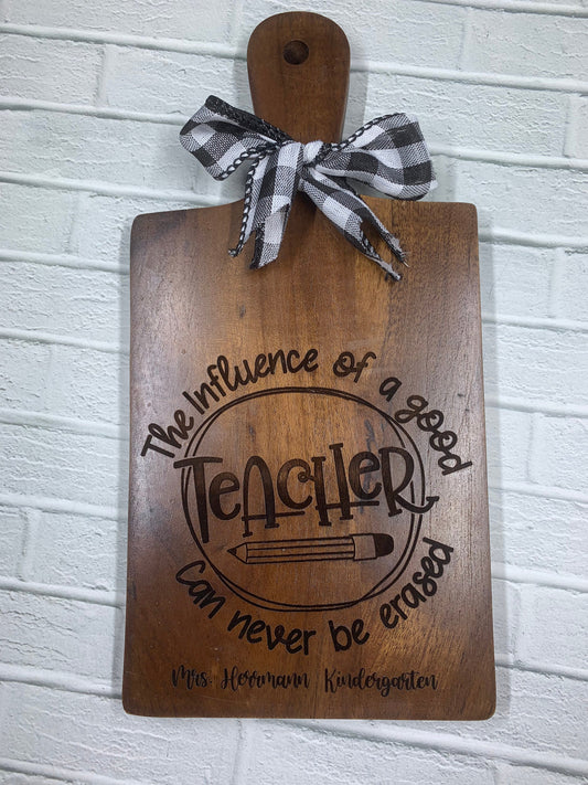 Mini Personalized Cheese Board, Teacher Gifts, Teacher appreciation