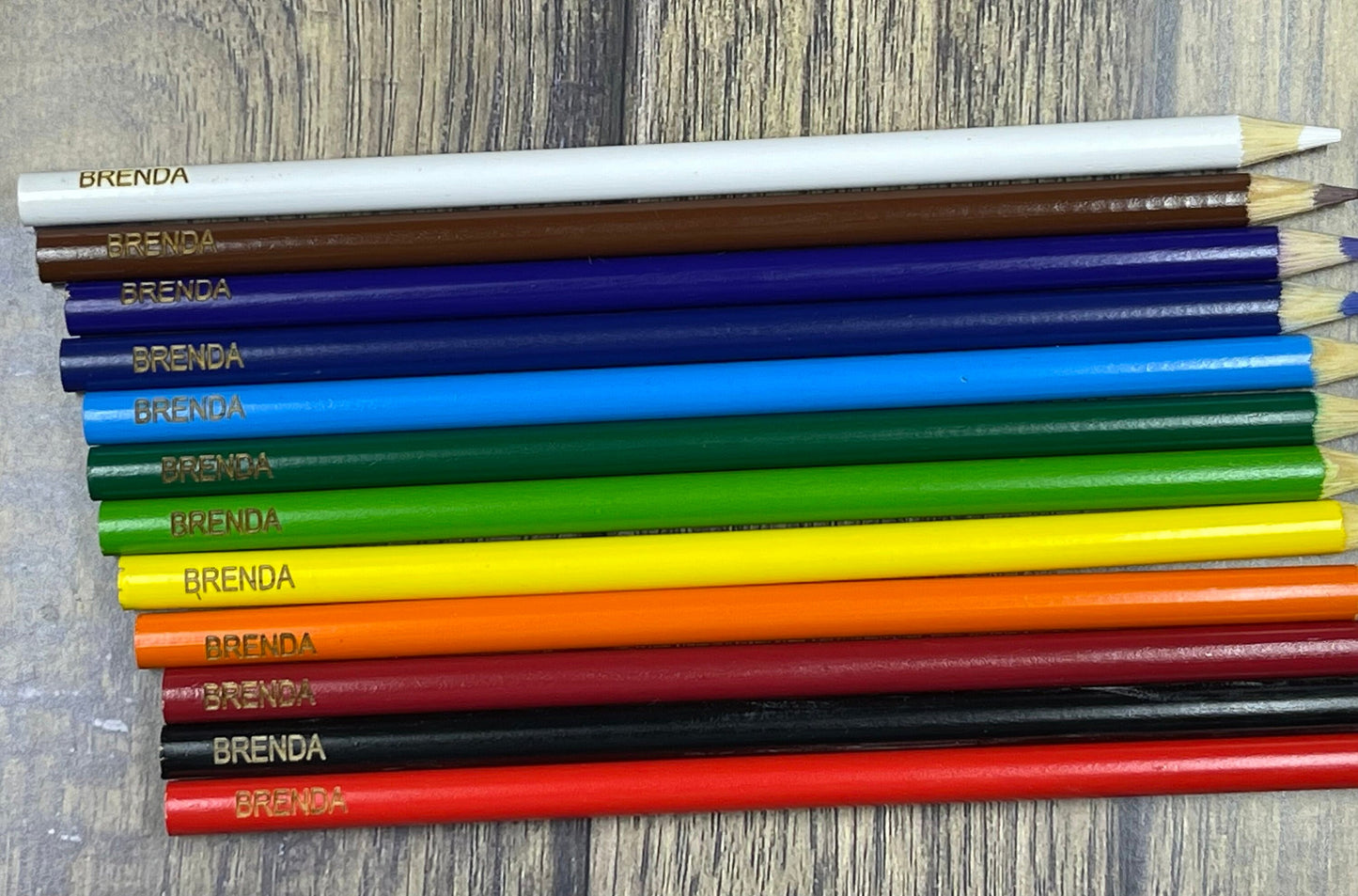 Personalized Crayola color pencils | School Supplies| Stocking stuffer | Set of 12