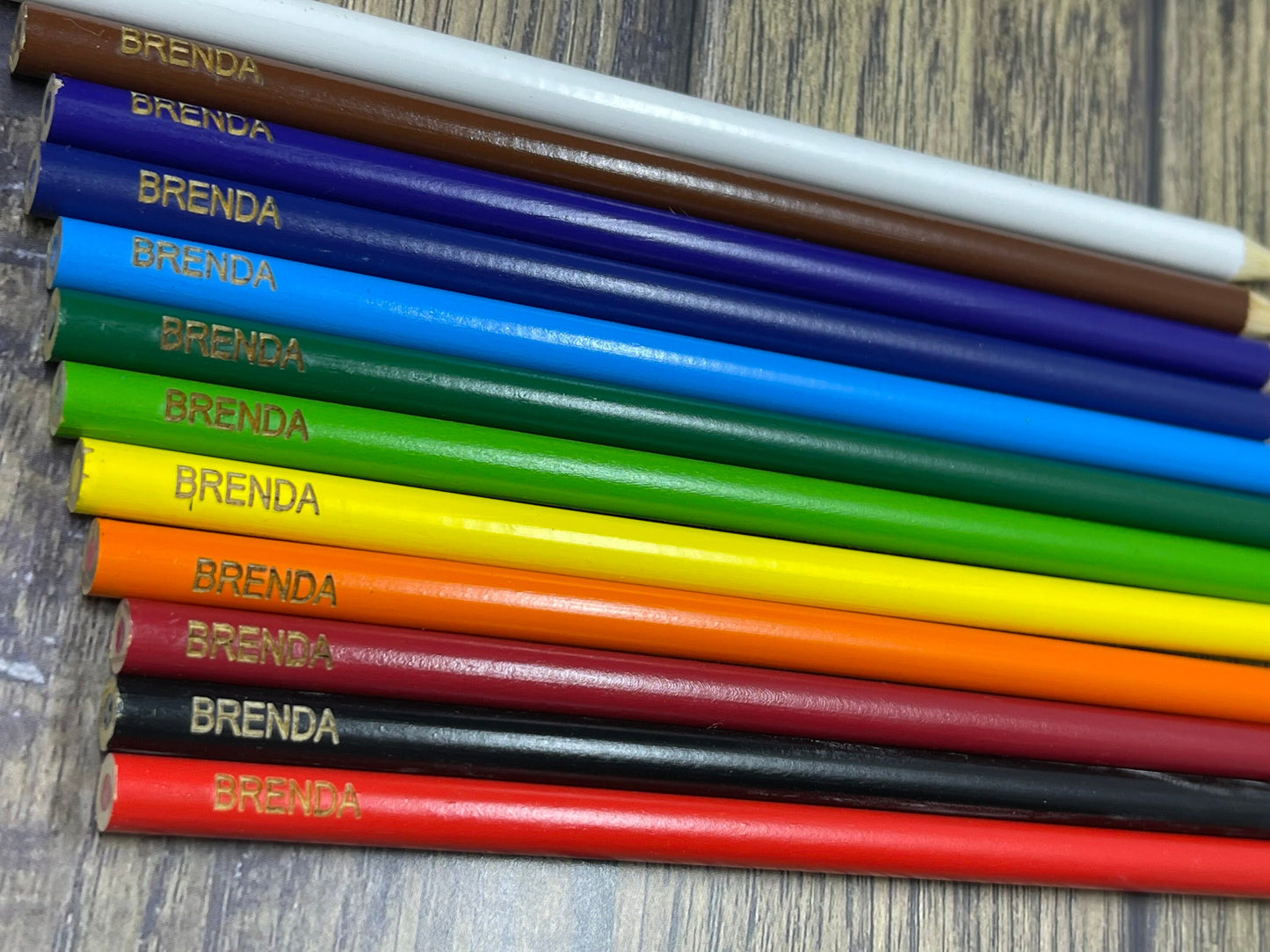 Personalized Crayola color pencils | School Supplies| Stocking stuffer | Set of 12