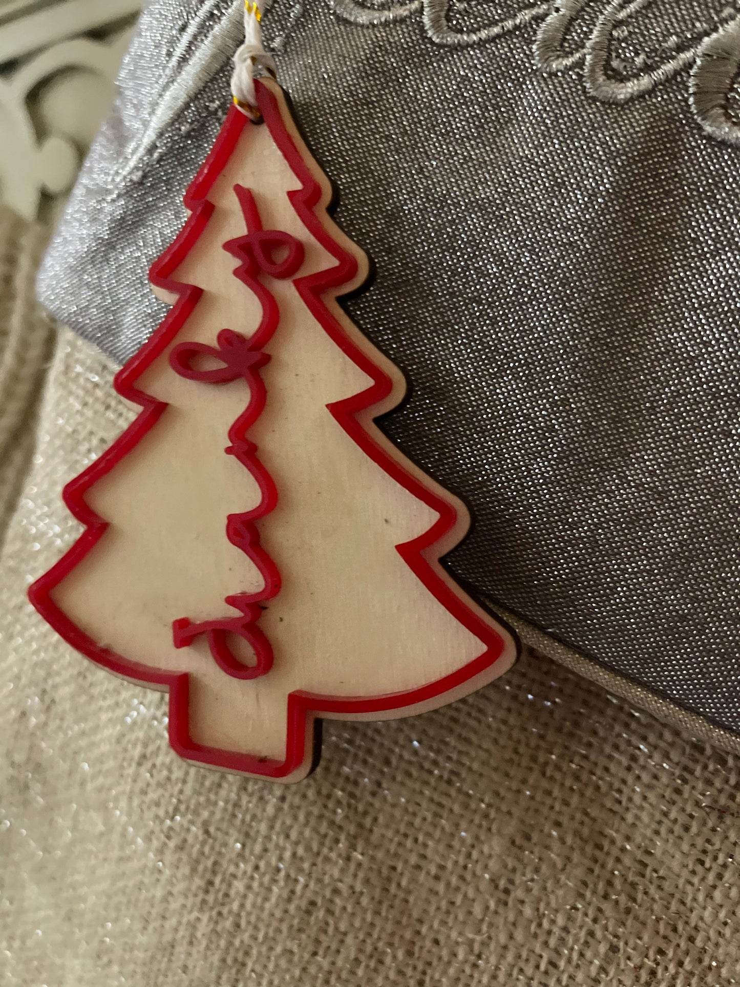 Christmas Tree tags | Personalized stockings | Stocking tags | Name tags | Wood name tags | Personalized Ornament