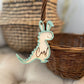 Dinosaur Easter Tag | Easter basket tag | Personalized Easter Bunny tag | Name Charm | Custom name tag | Wood Easter name tag| Trex tag