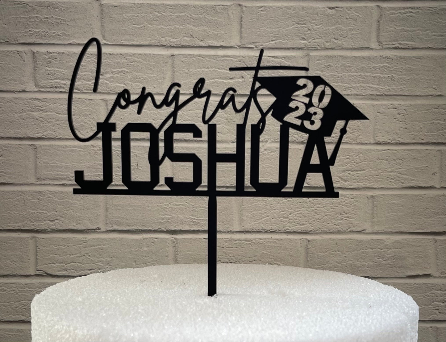 Graduation cake toppers • graduation decorations 2023 • Class of 2023 • Congrats grad